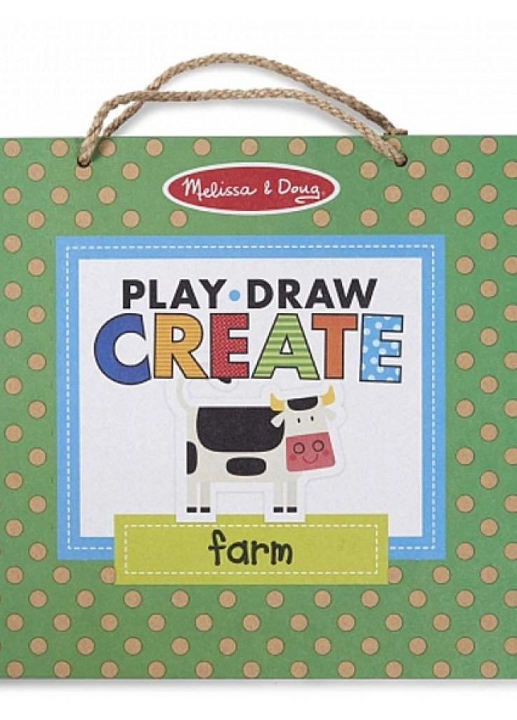 Развивающая игрушка Магнитный набор планшет Ферма (MD31325) Melissa&Doug (254082887)
