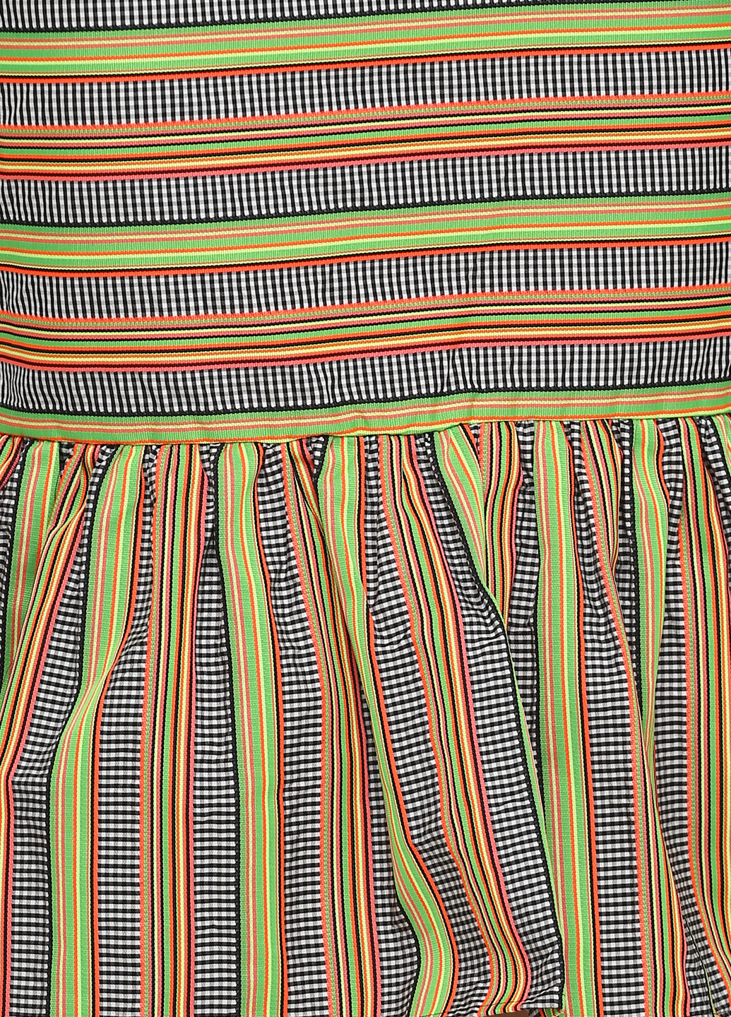 Разноцветная кэжуал в полоску юбка Uterque годе