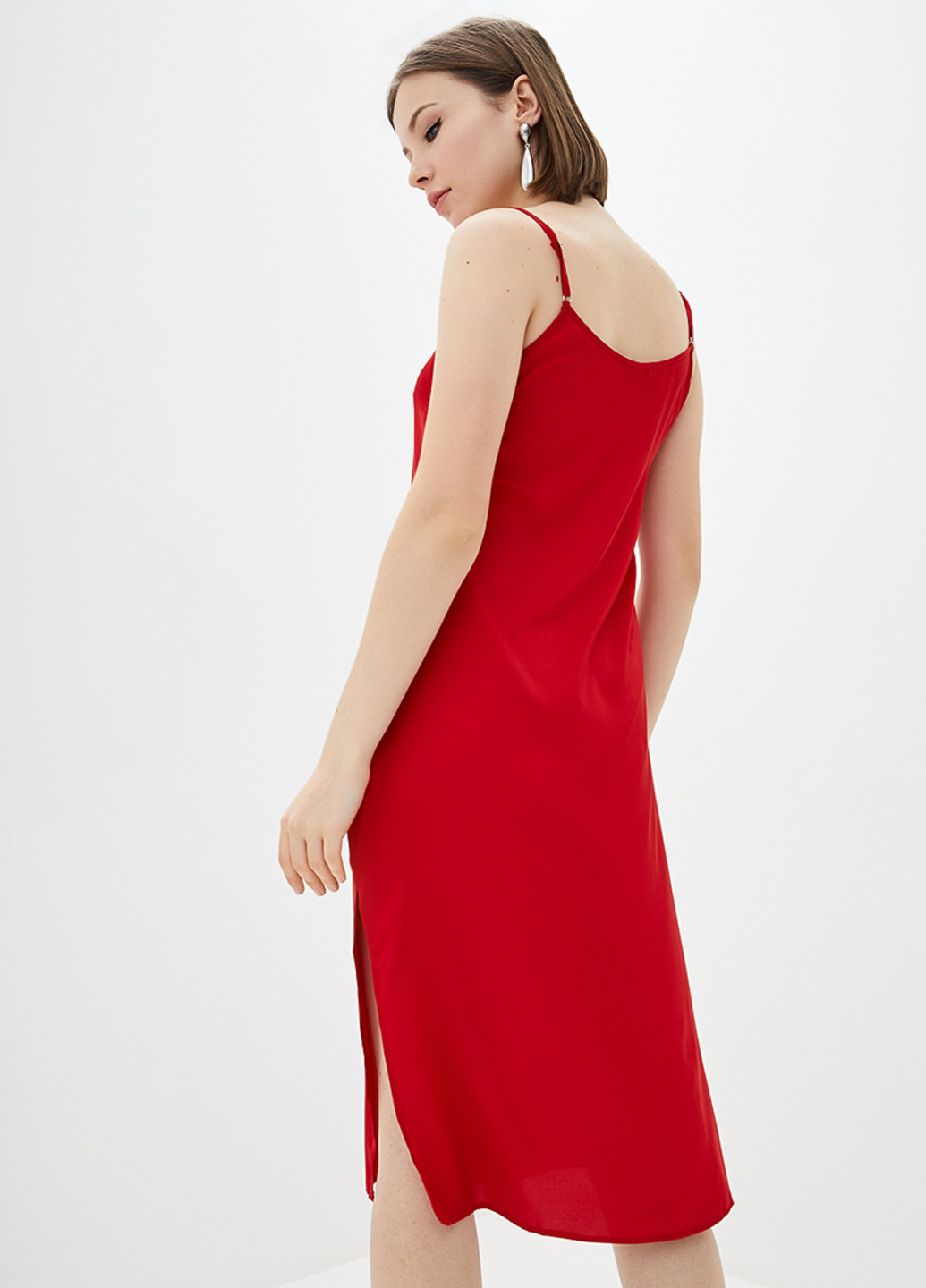 Червона кежуал сукня сукня-комбінація KANO
