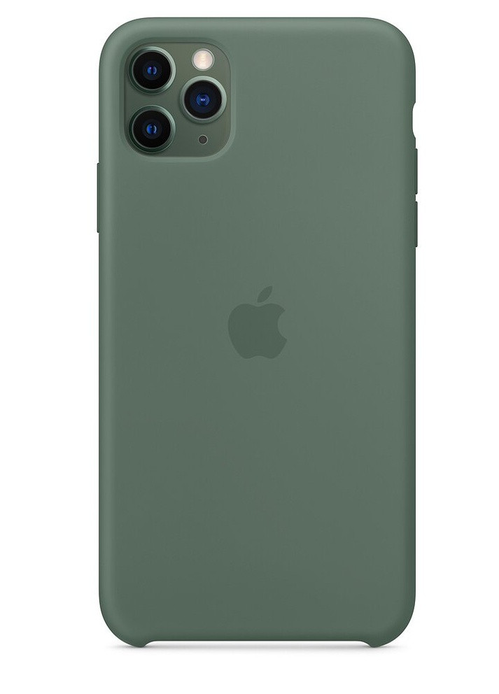 Чехол Silicone Case for iPhone 11 Pro Max Pine Green Apple (220821500)