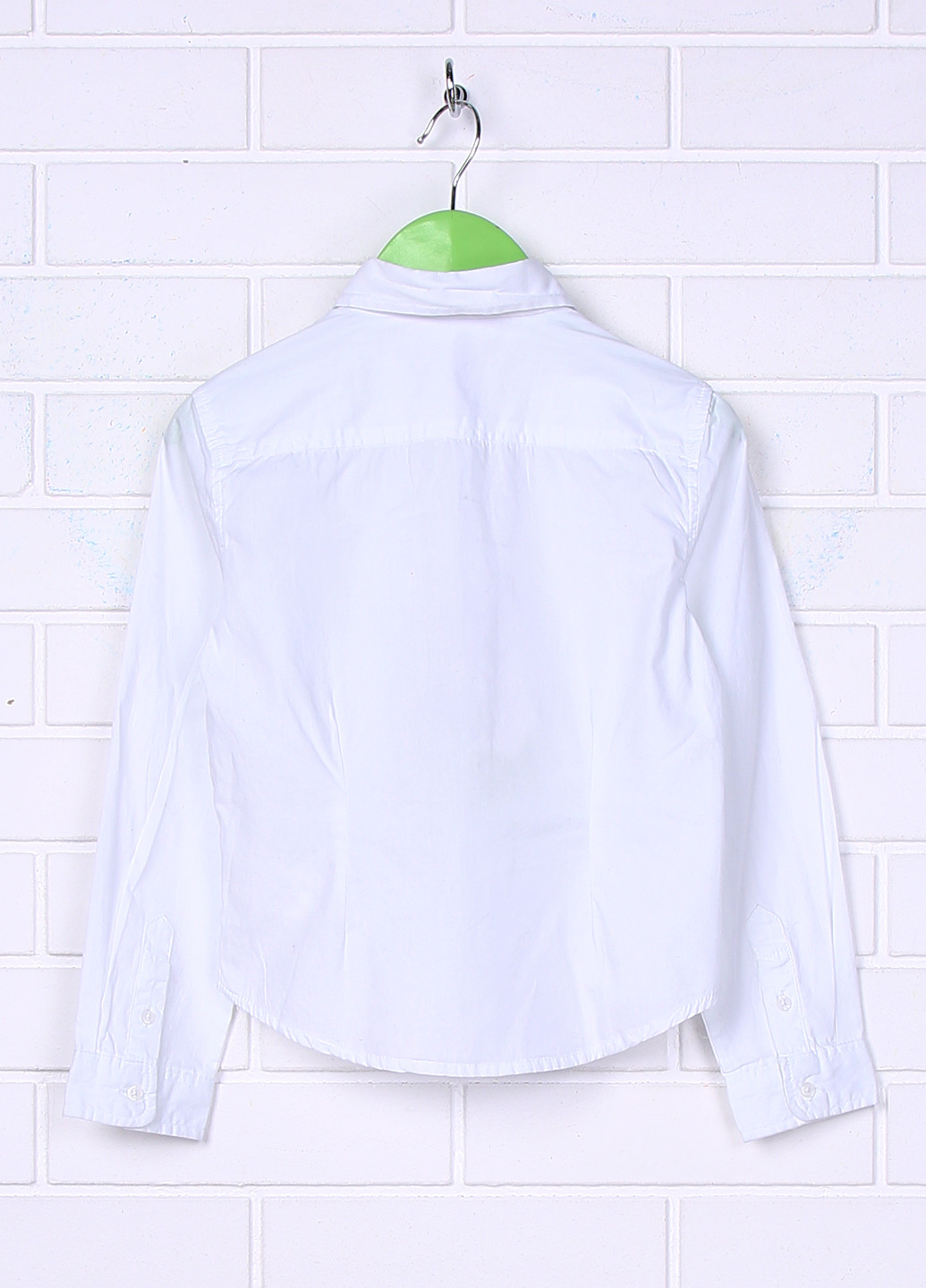 Белая классическая рубашка Sprider с длинным рукавом