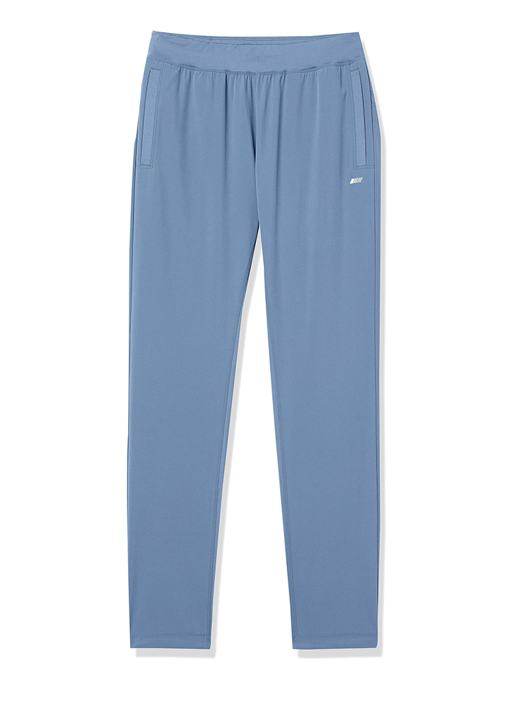 Серо-голубые спортивные демисезонные зауженные брюки Amazon Essentials