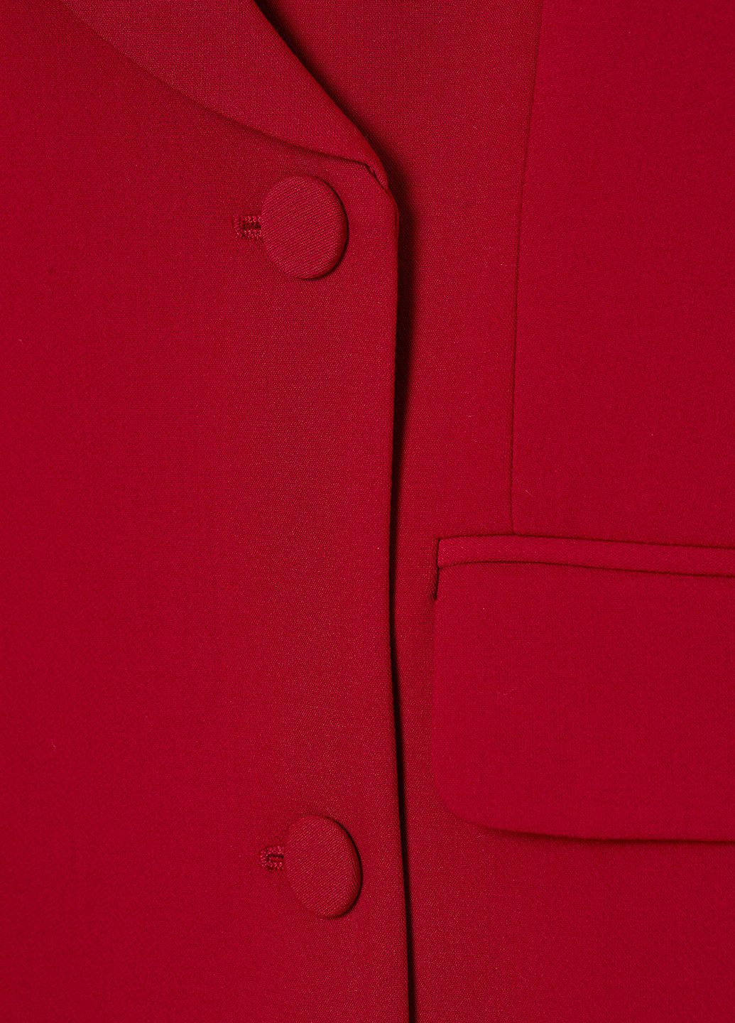 Красный женский жакет H&M однотонный - демисезонный