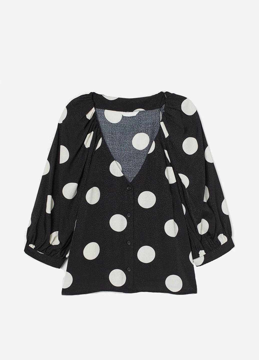 Чёрная блуза H&M