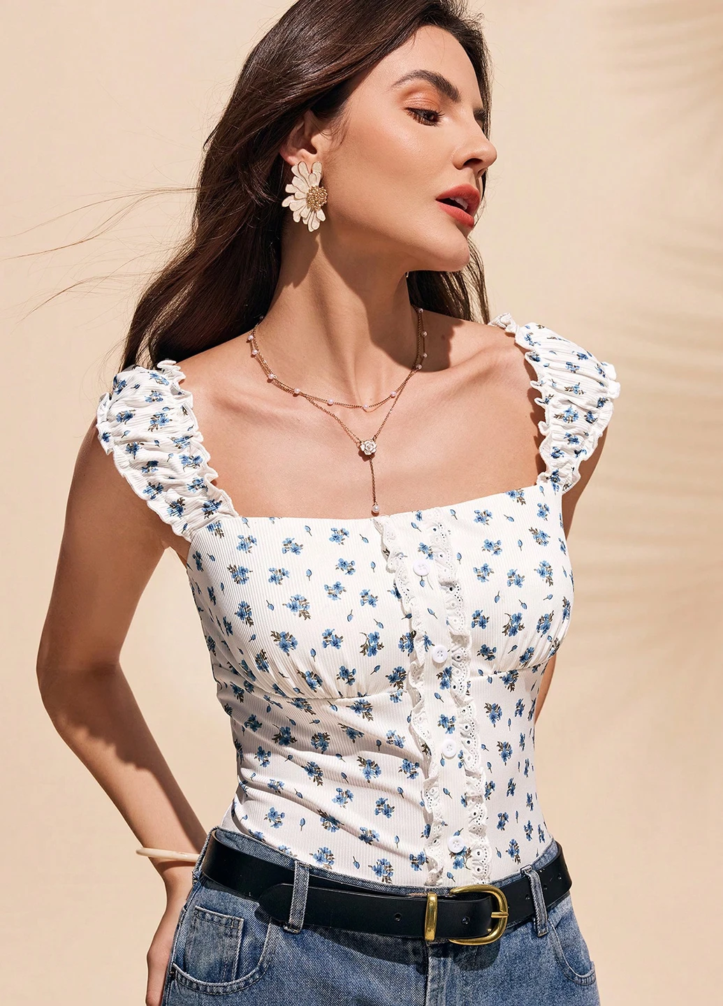 Біла блуза SHEIN