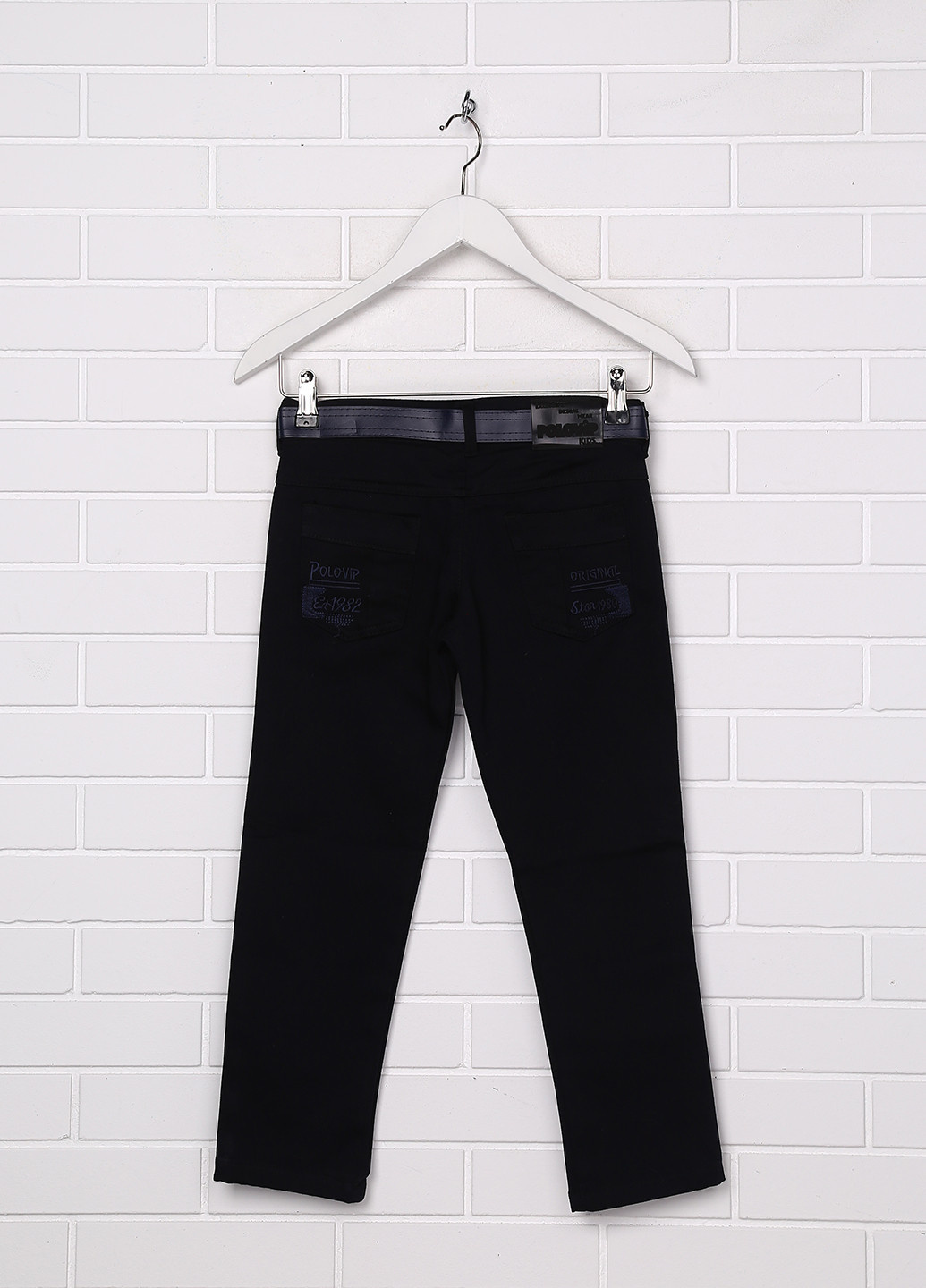 Черные демисезонные джинсы Kutini