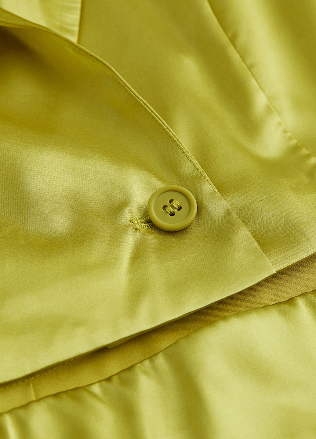 Оливковое кэжуал платье платье-жакет H&M однотонное