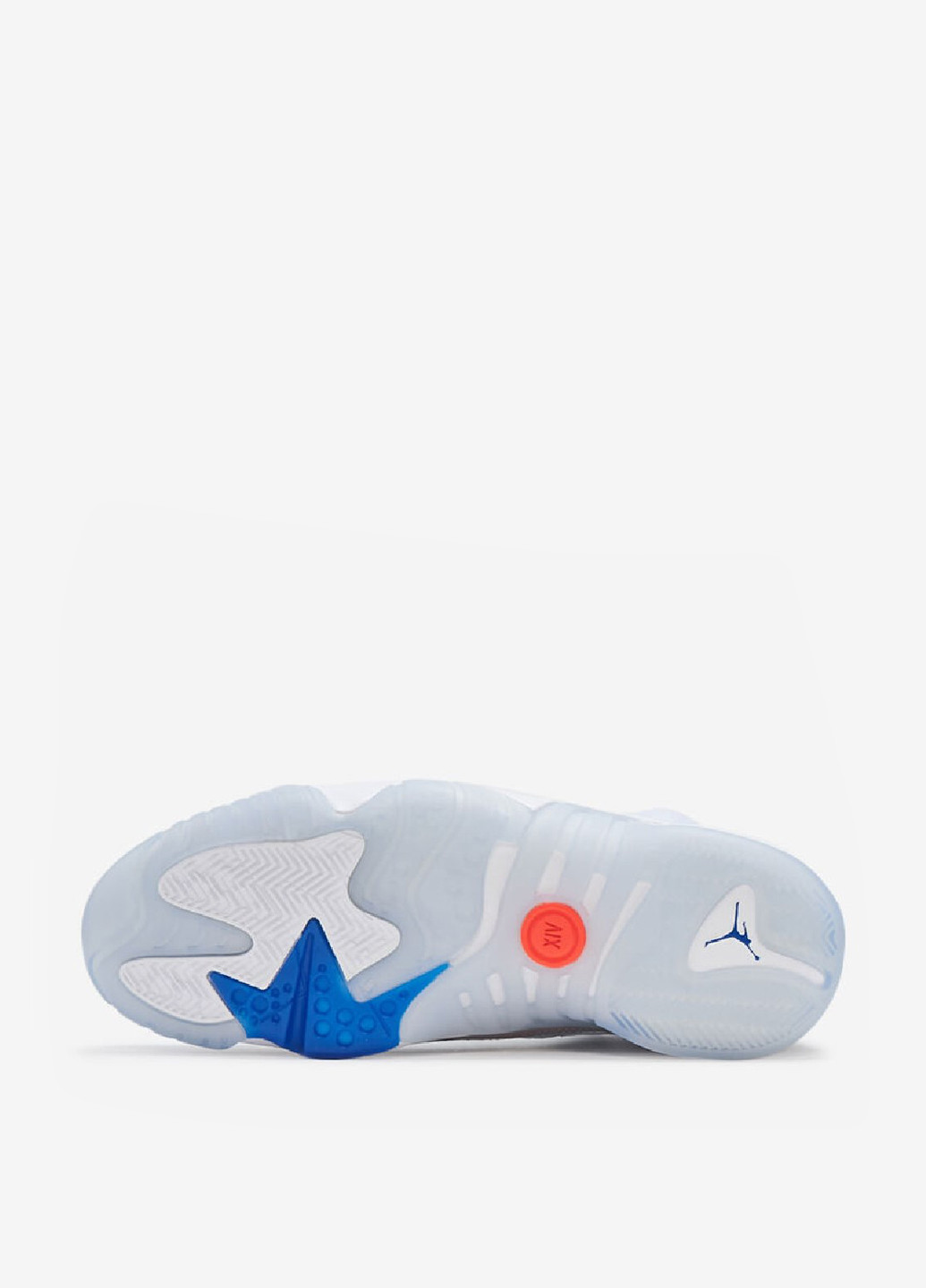 Белые демисезонные кроссовки dx6551-104 Jordan Jumpman Two Trey