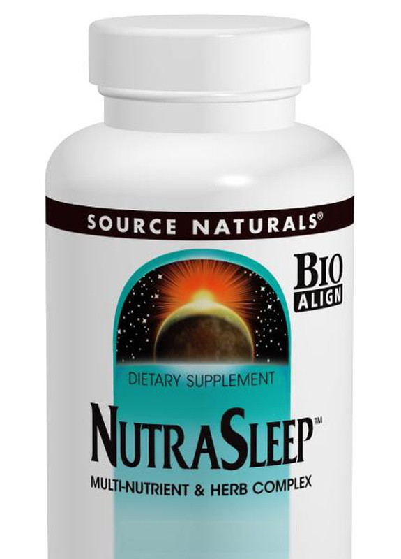 Комплекс для Здорового Сна, Nutra Sleep,, 100 таблеток Source Naturals (228293196)