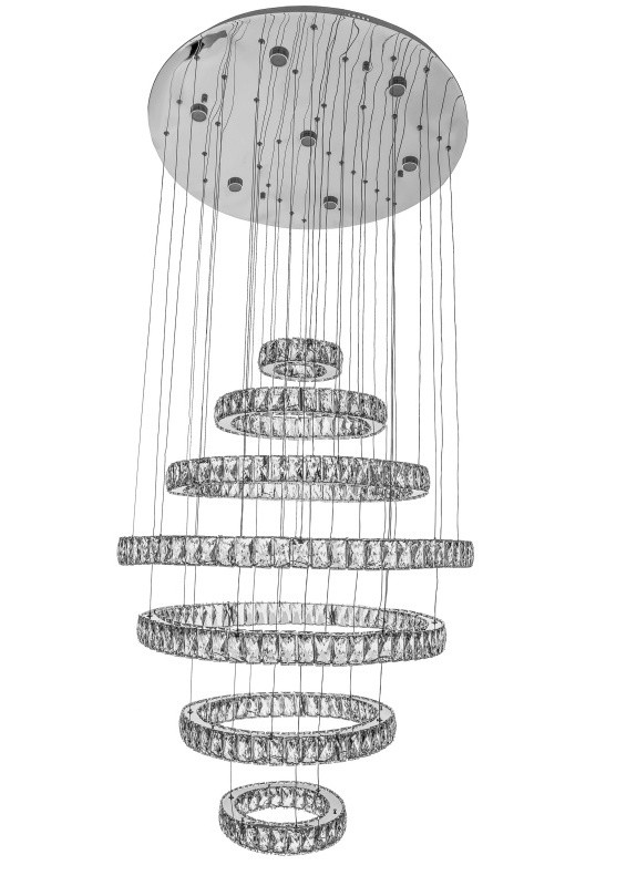 Люстра світлодіодна сучасна BR-999S/264W LED Brille (253886321)