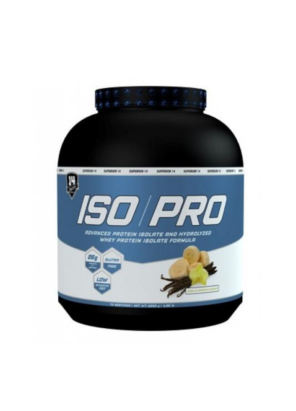 Ізолят протеїну (26 грам білку) Iso Pro - 1000 g Tiramisu Superior (254805103)