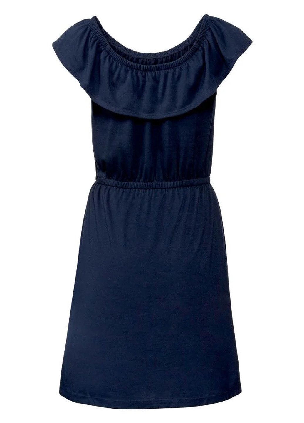 Темно-синее кэжуал платье Esmara однотонное