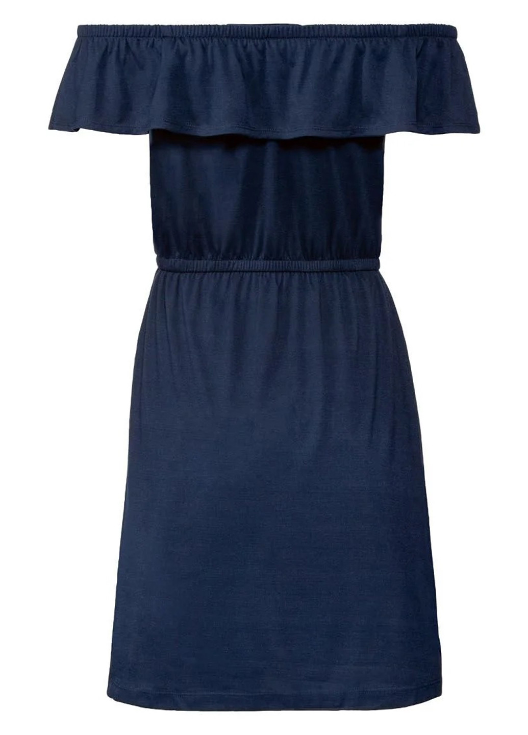 Темно-синее кэжуал платье Esmara однотонное