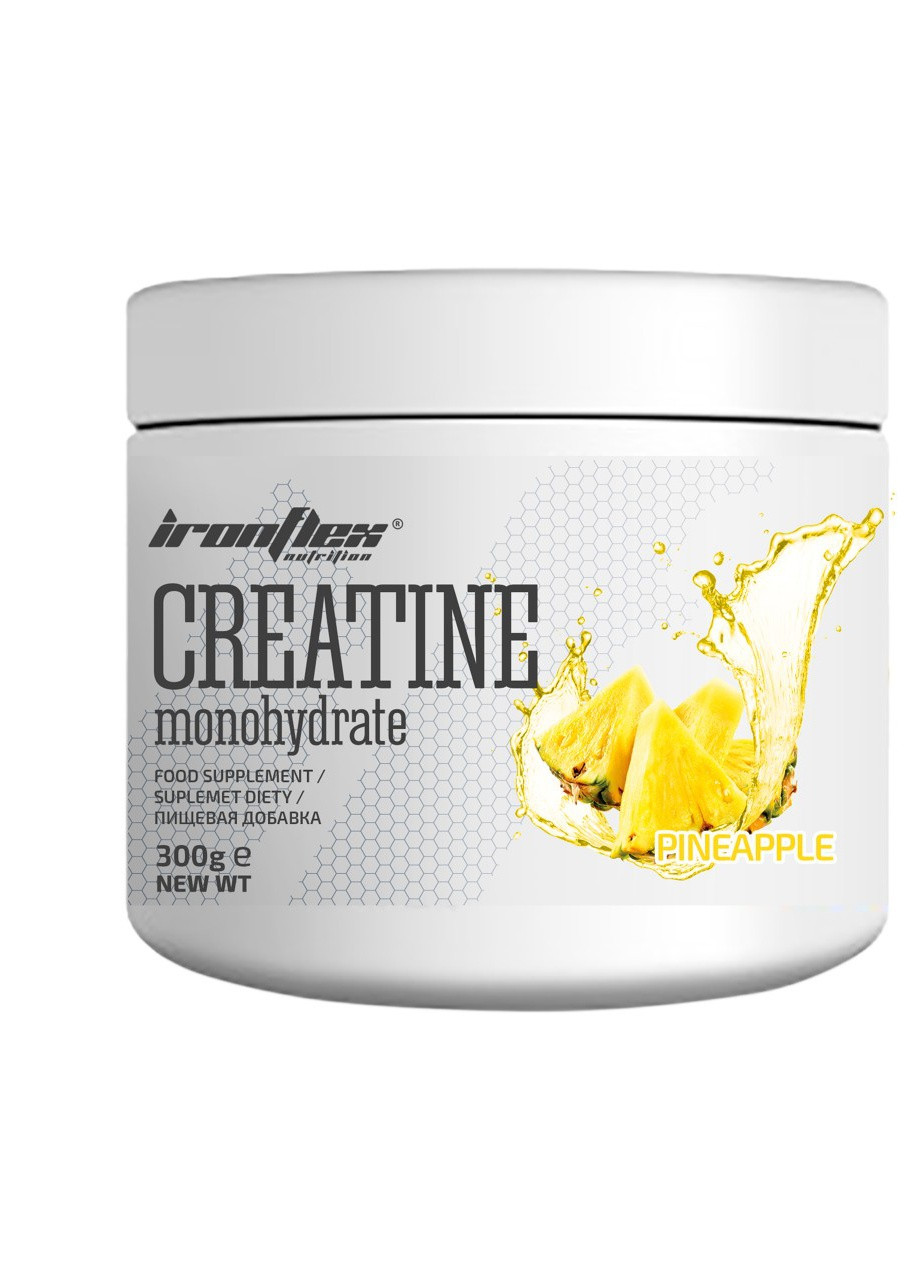 Креатин моногидрат Nutrition Creatine Monohydrate 300 g (Pineapple juice) Ironflex (254661271)