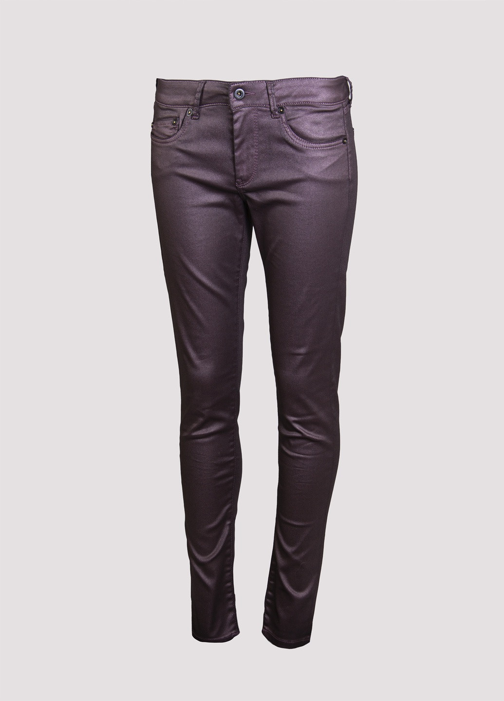 Пурпурные кэжуал демисезонные брюки Pepe Jeans