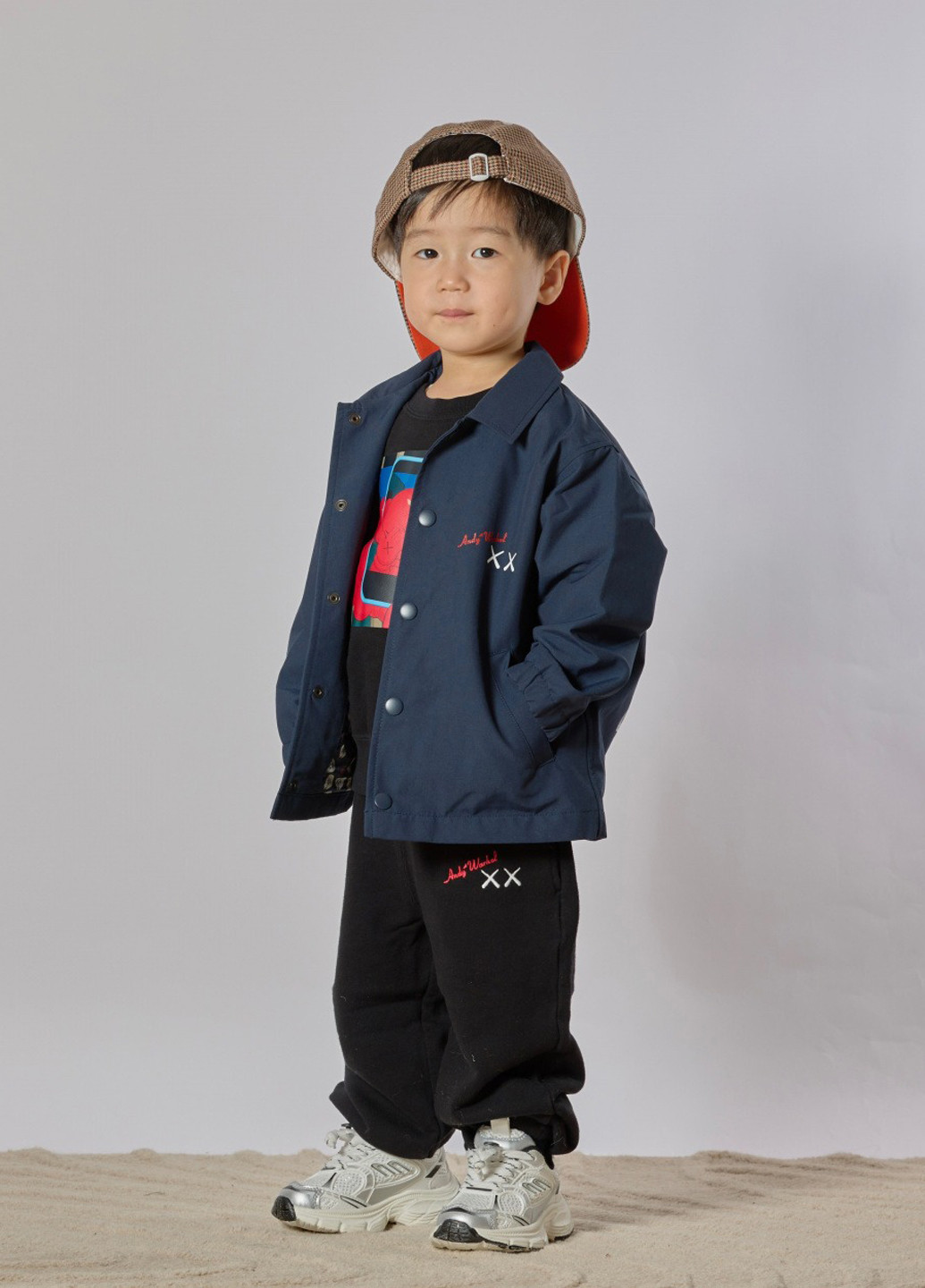 Синяя демисезонная куртка Uniqlo