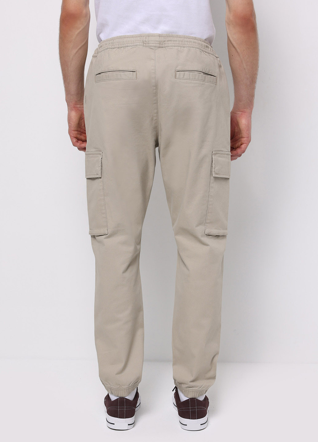 Бежевые кэжуал демисезонные карго брюки Colin's