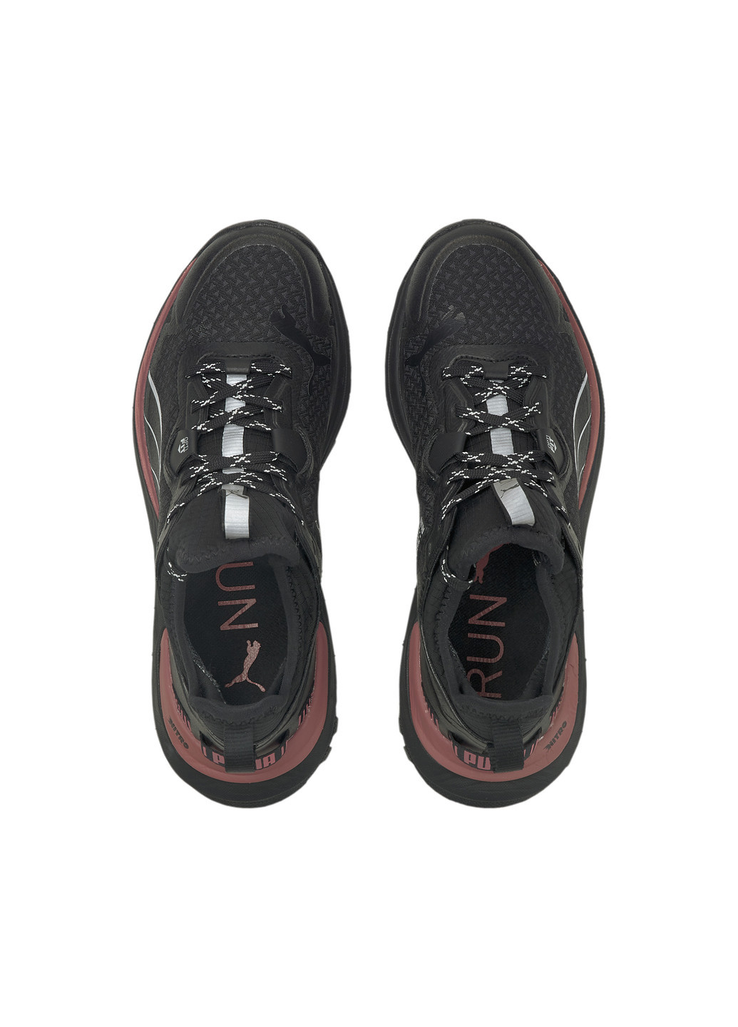 Чорні всесезонні кросівки voyage nitro gore-tex women's running shoes Puma