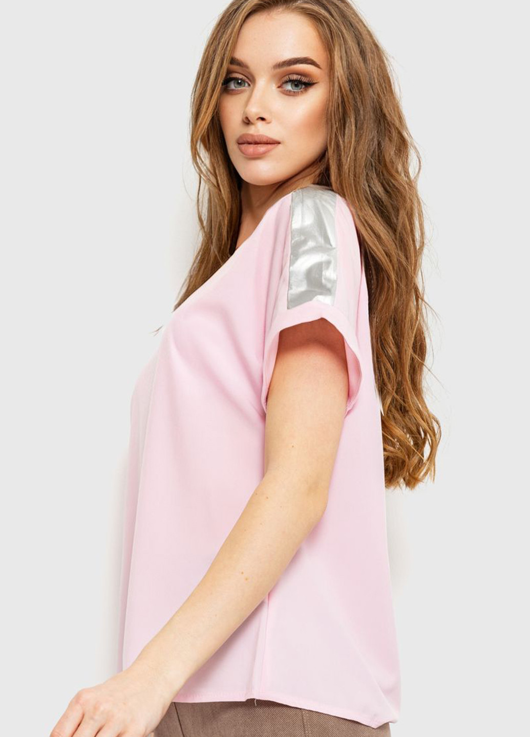 Светло-розовая блуза Ager