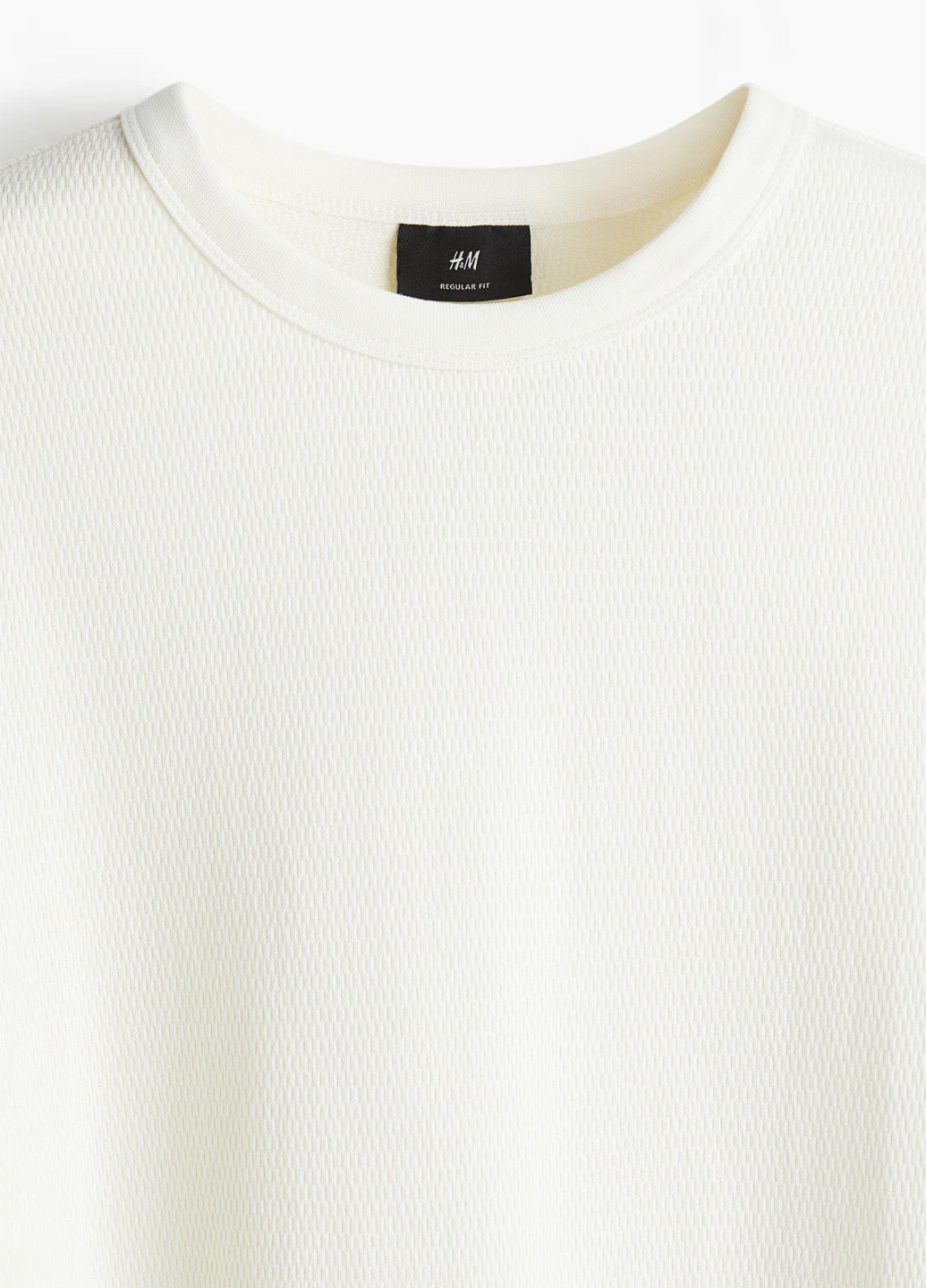 Кремова футболка H&M