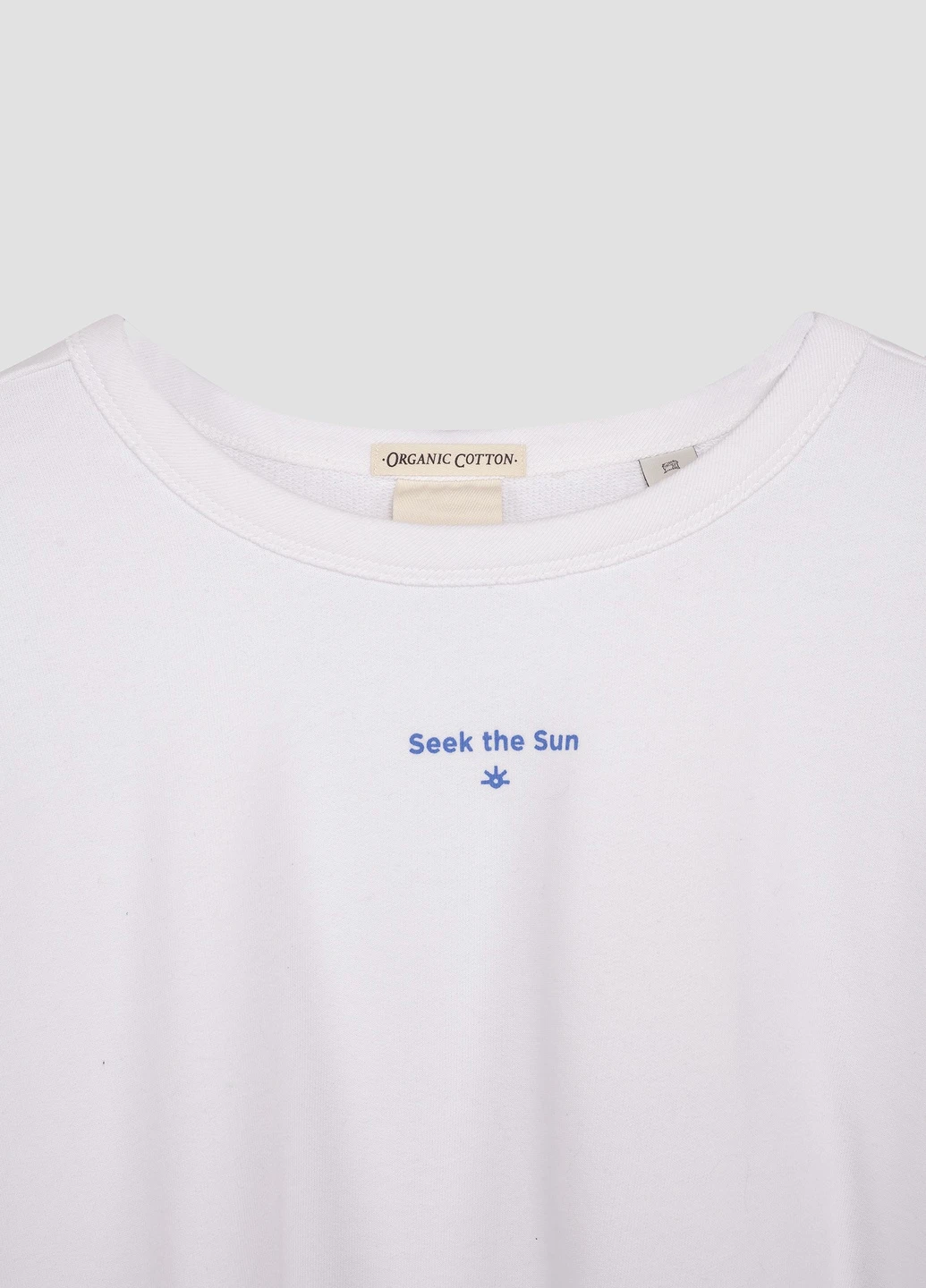 Білий світшот Scotch & Soda однотонний (255919275)
