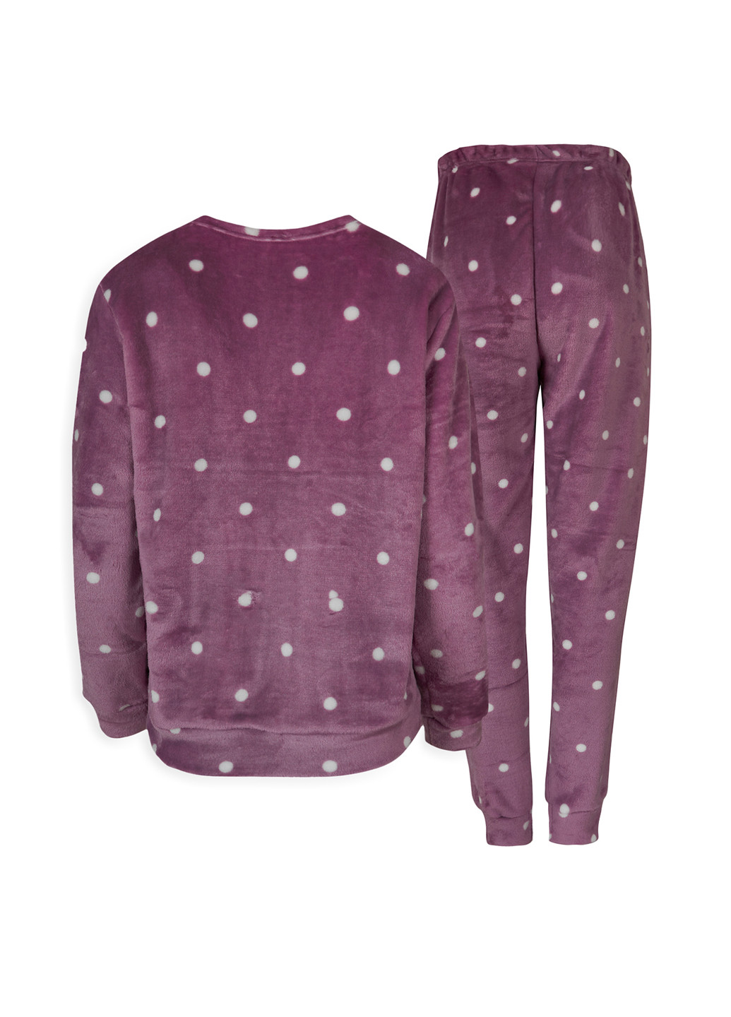 Фиолетовая зимняя пижама (свитшот, брюки) dexter's