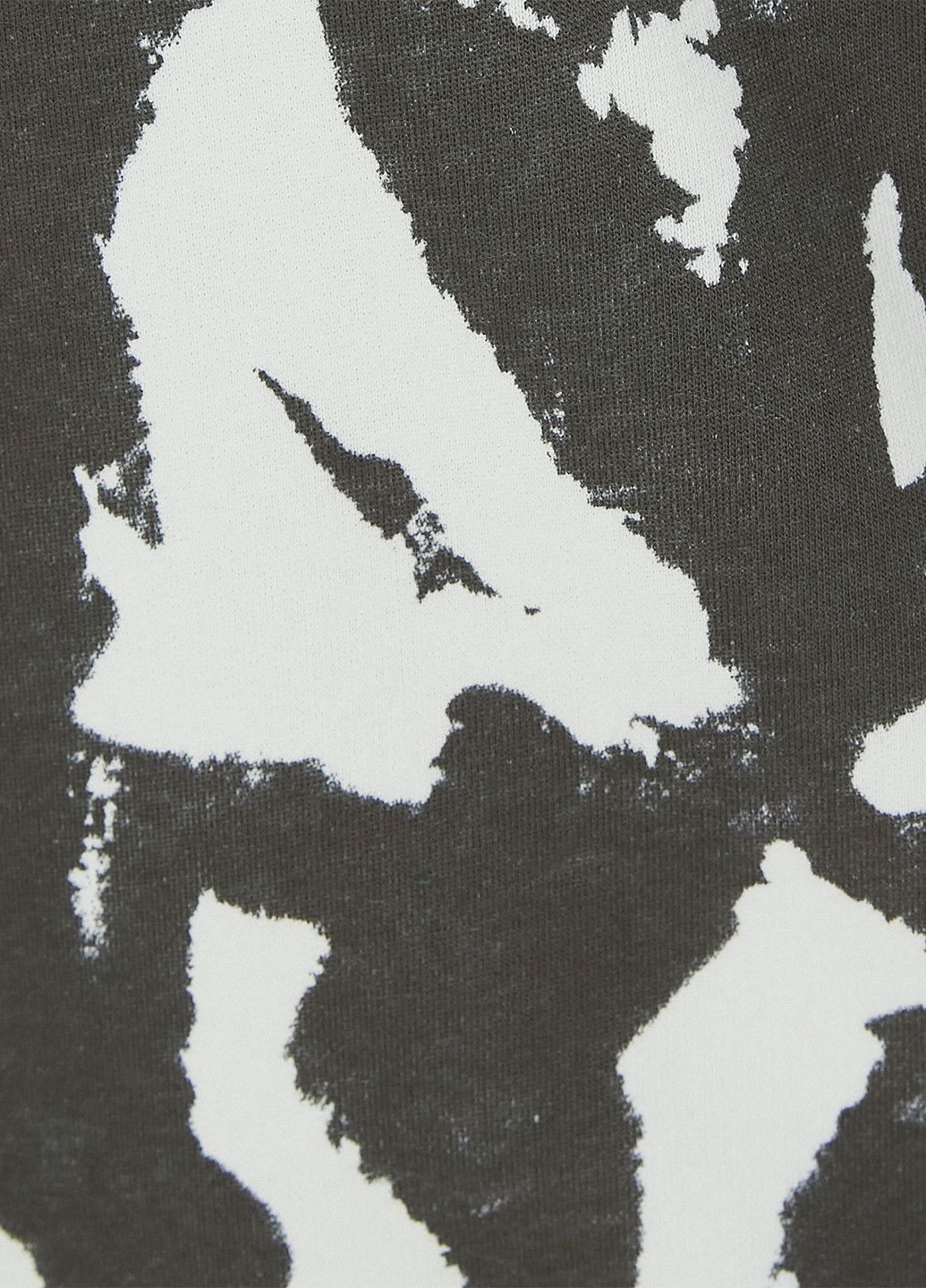 Світшот KOTON - Вільний крій абстрактний хакі кежуал бавовна, трикотаж - (268040244)
