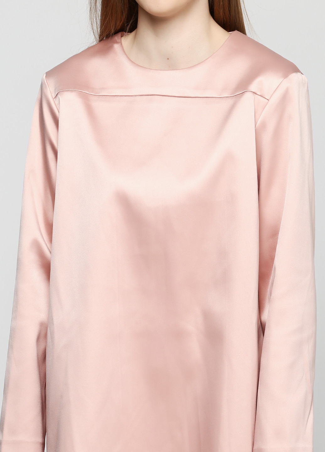 Розовое коктейльное платье Karen by Simonsen однотонное