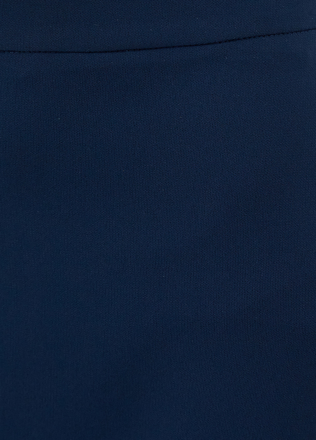 Темно-синяя кэжуал однотонная юбка KOTON
