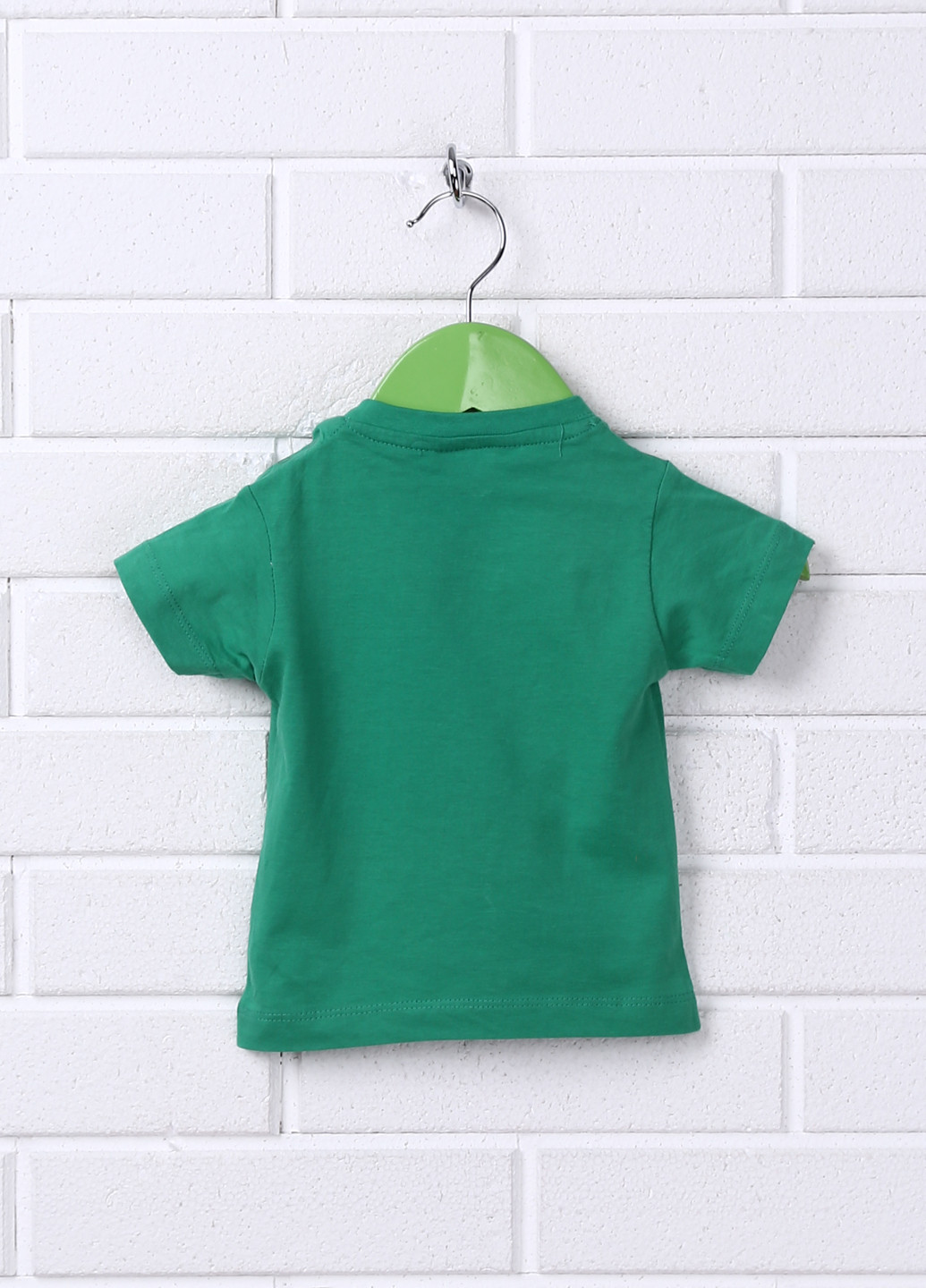 Зеленая летняя футболка с коротким рукавом Sprider