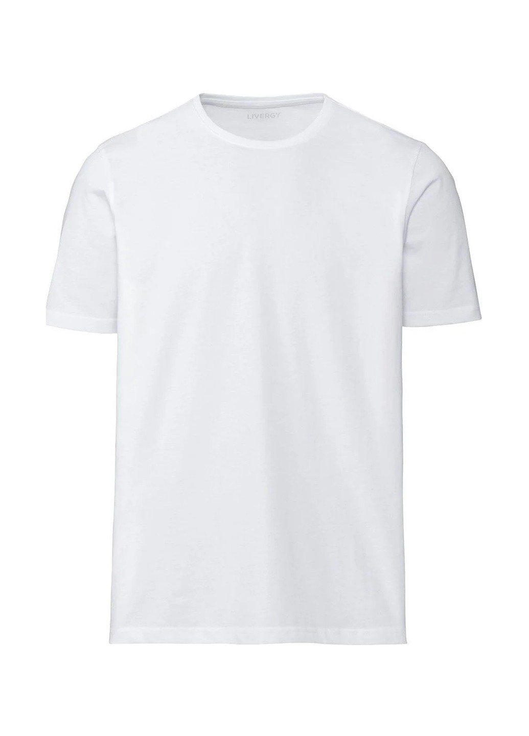 Белая футболка (3 шт.) с коротким рукавом Livergy