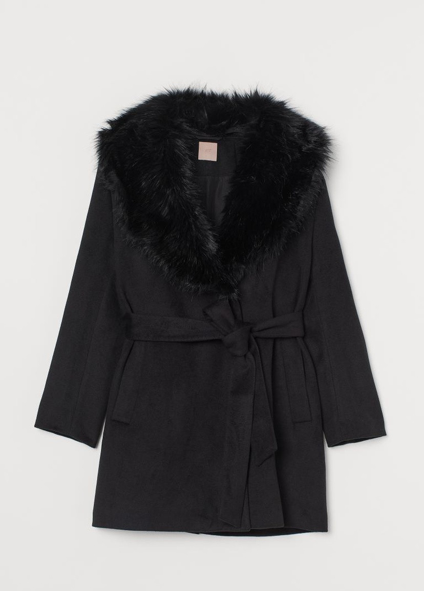 Чорне демісезонне Пальто H&M