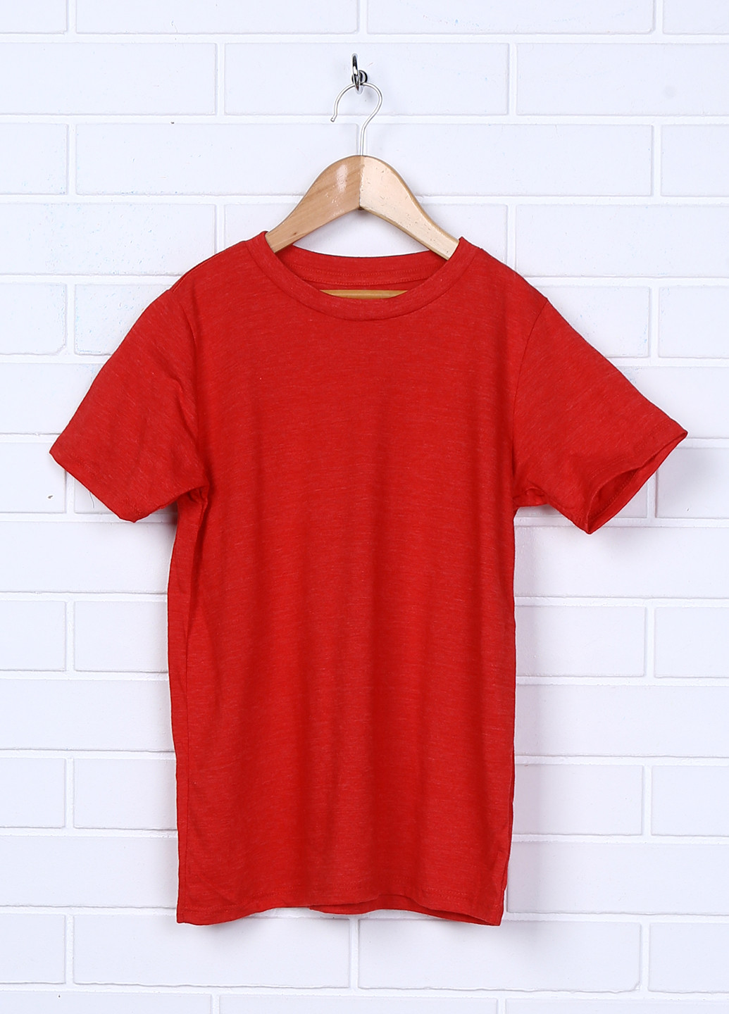 Красная летняя футболка с коротким рукавом Blue 84