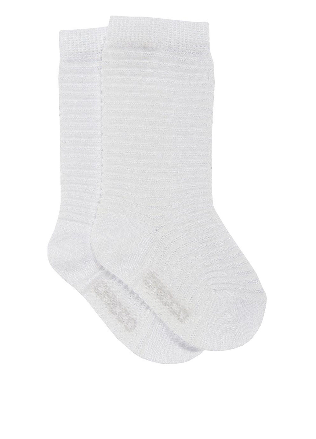 Білі шкарпетки Chicco смужки (251189523)