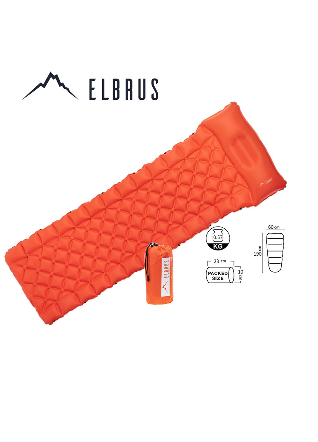 Надувний килимок Aries Elbrus (234708995)