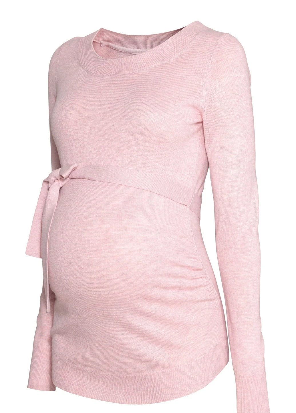 Светло-розовый демисезонный джемпер для беременных H&M