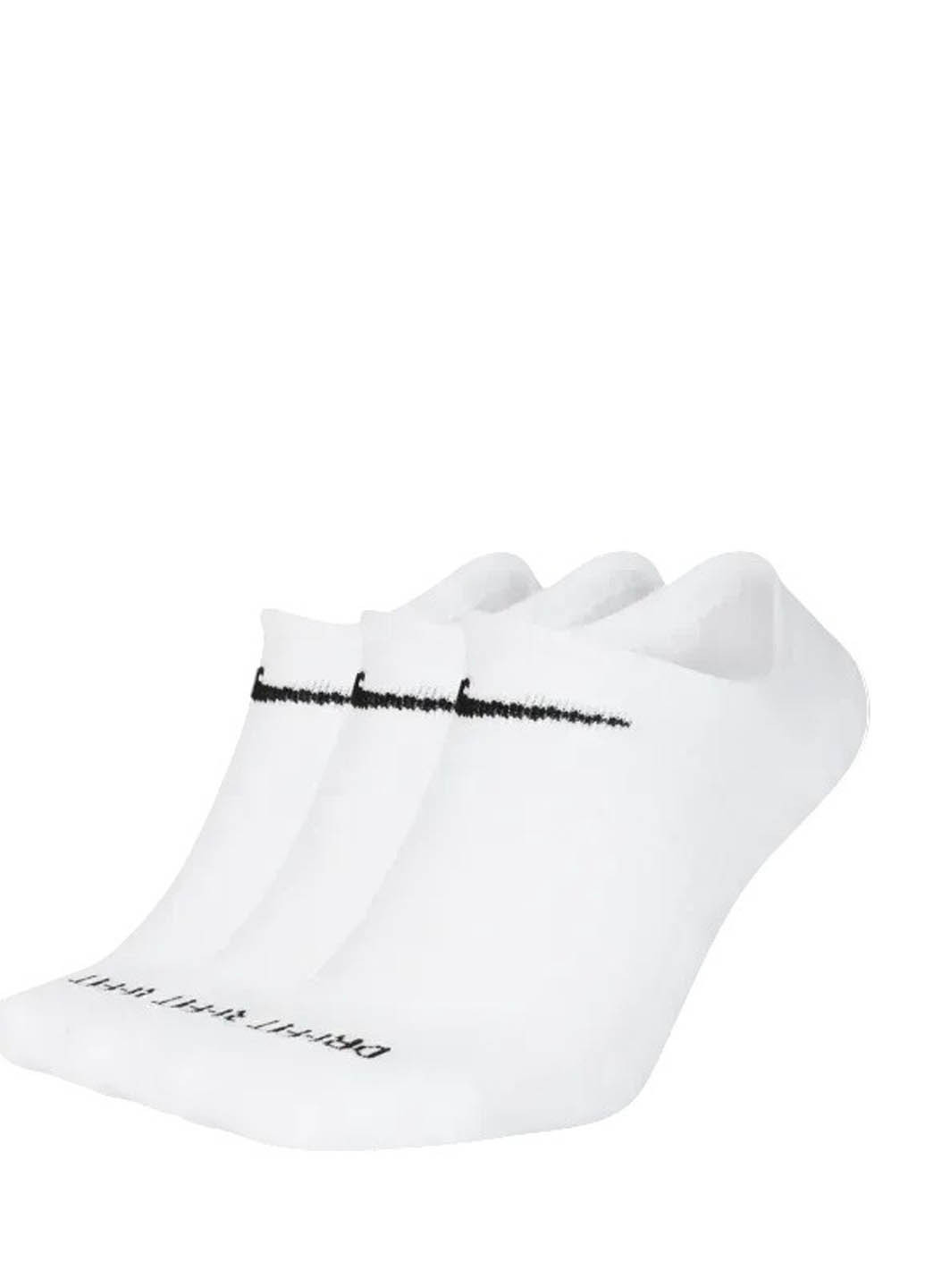 Белые носки (3 пары) Nike логотипы (363465420)