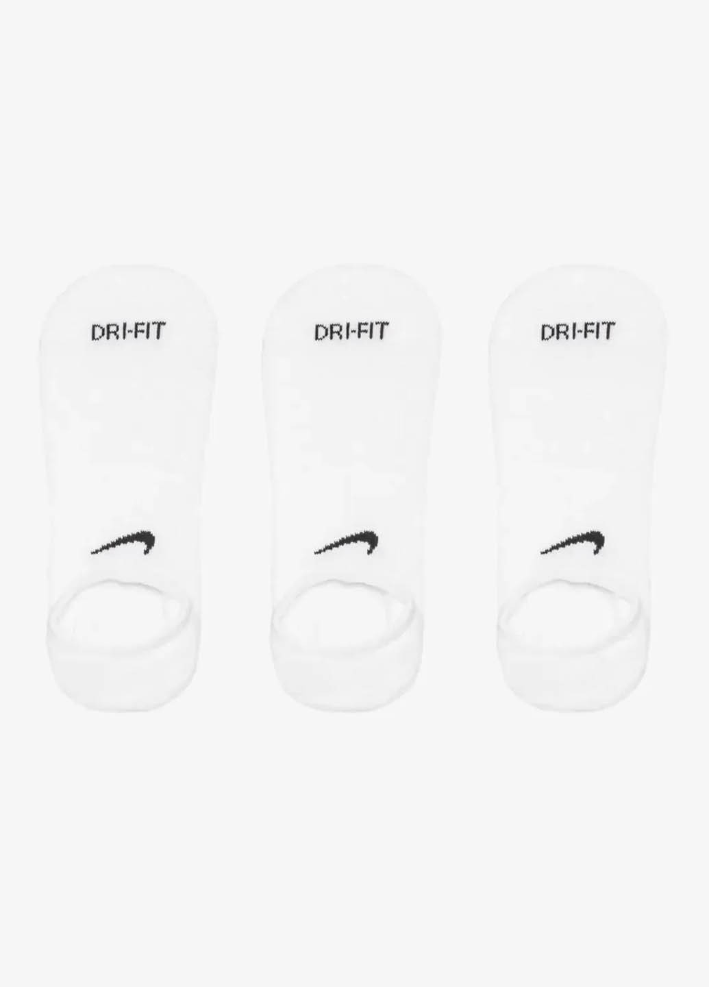 Белые носки (3 пары) Nike логотипы (363465420)
