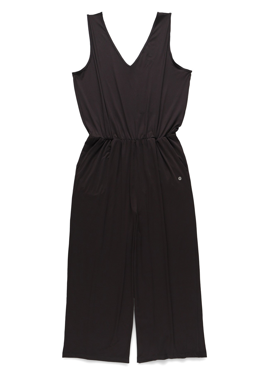 Комбинезон C&A комбинезон-брюки логотип чёрный спортивный, кэжуал полиэстер, трикотаж