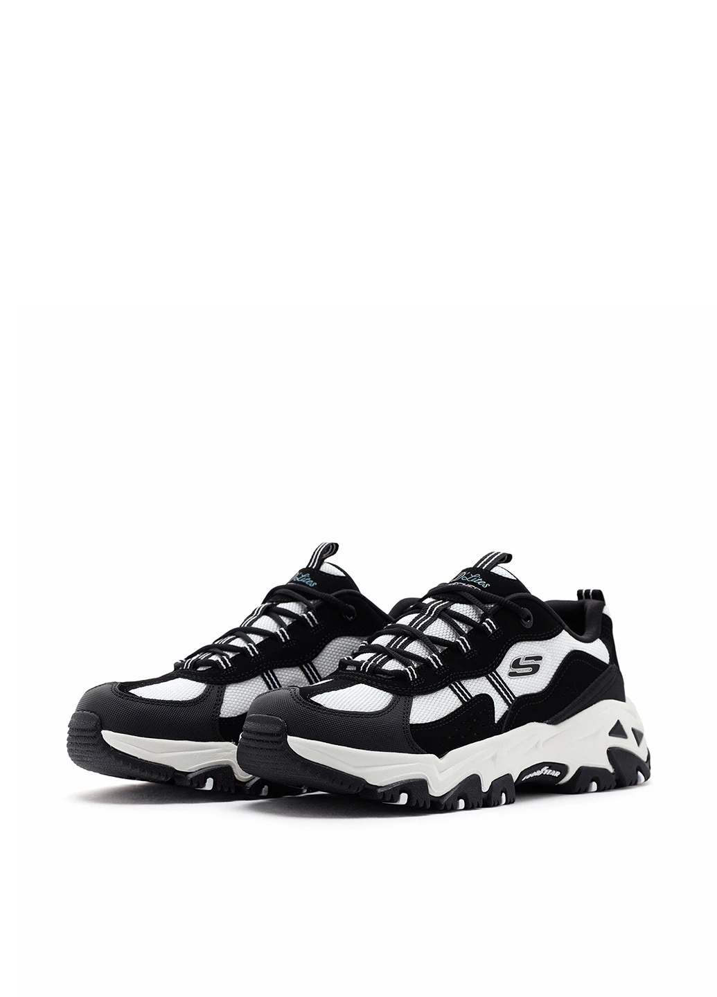 Кросівки Skechers D'LITES HIKER чорно-білі демісезони (348517033)