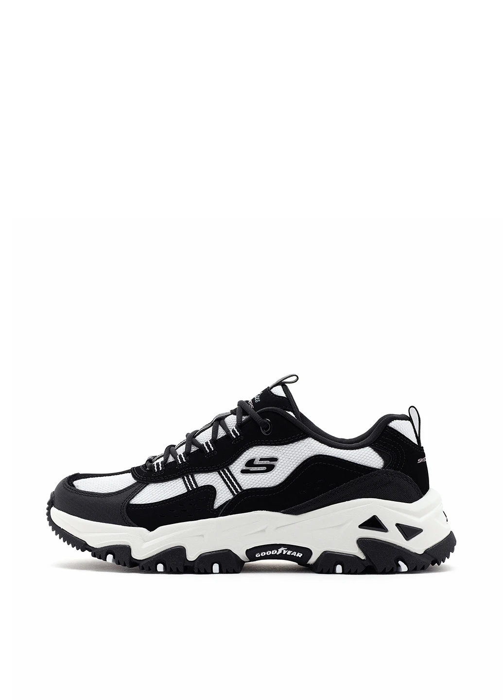Кросівки Skechers D'LITES HIKER чорно-білі демісезони (348517033)