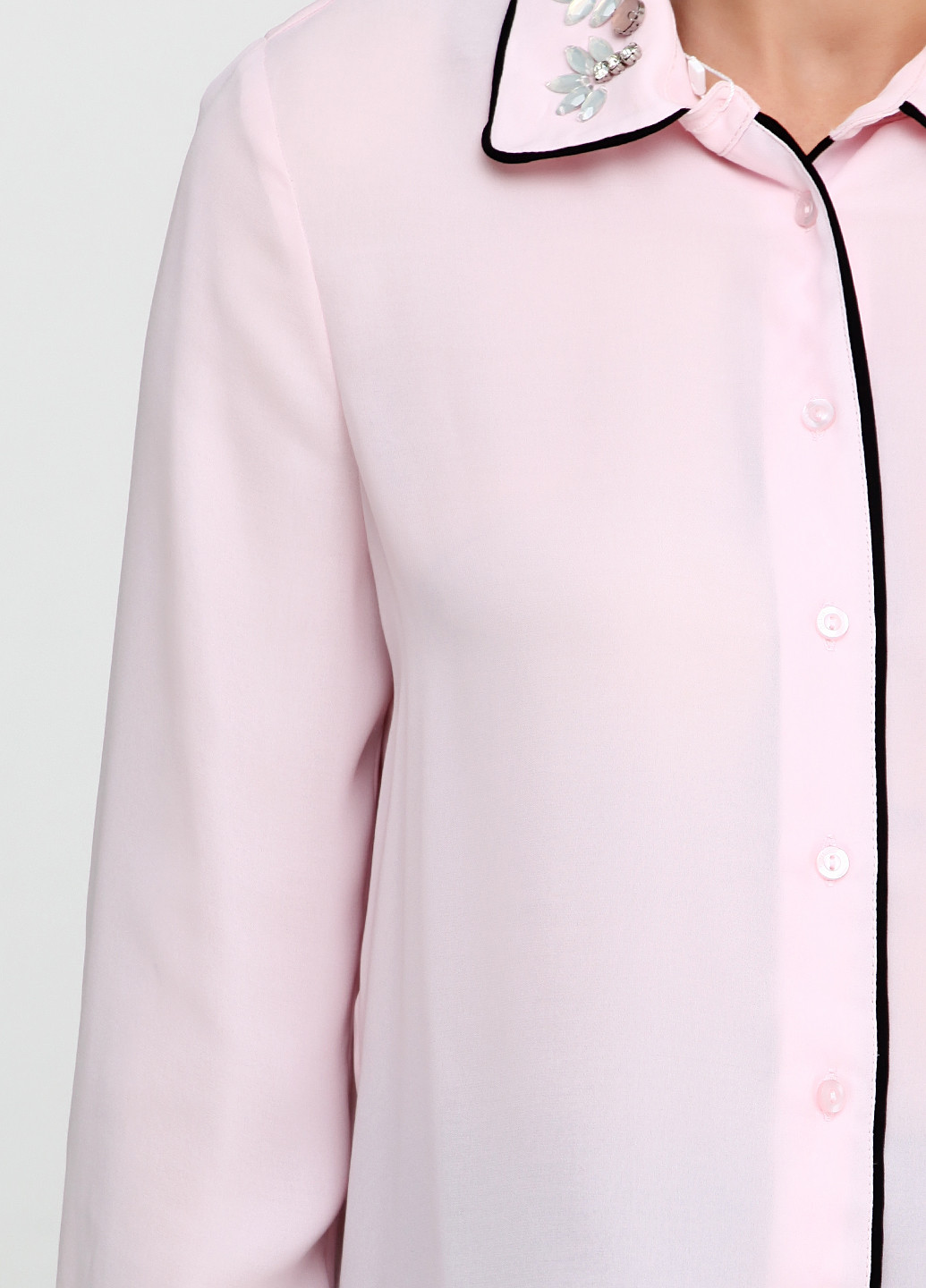 Розовая демисезонная блуза Silvian Heach