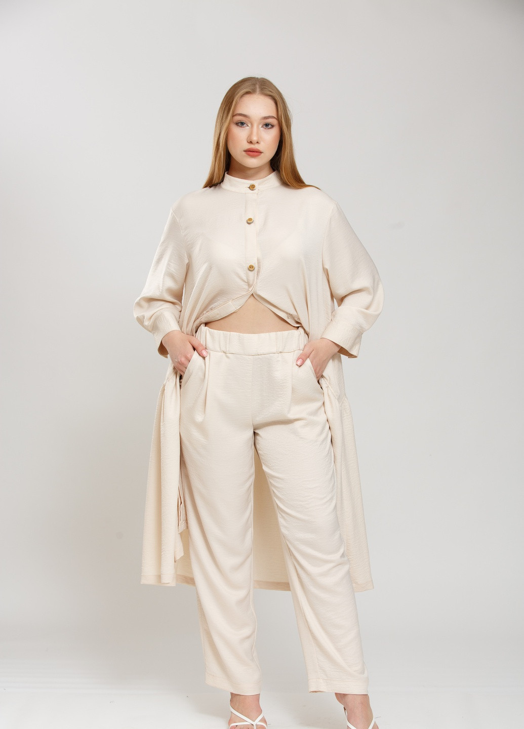 Брюки Бежевый Alberto Bini (243759030)