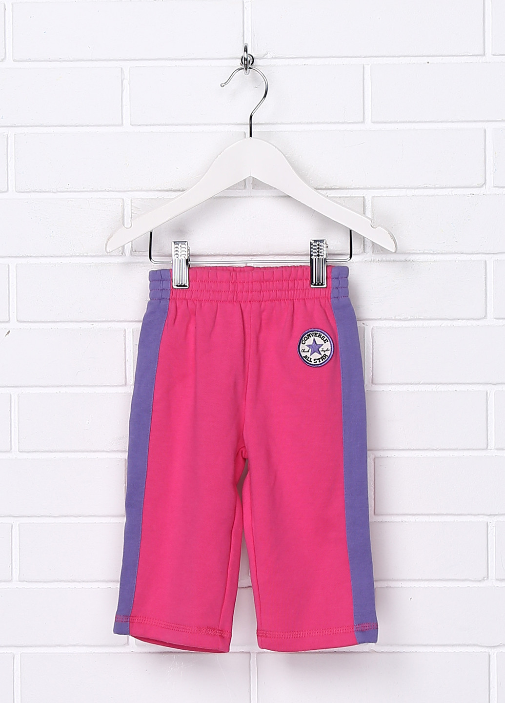 Розовые пляжный демисезонные прямые брюки Converse