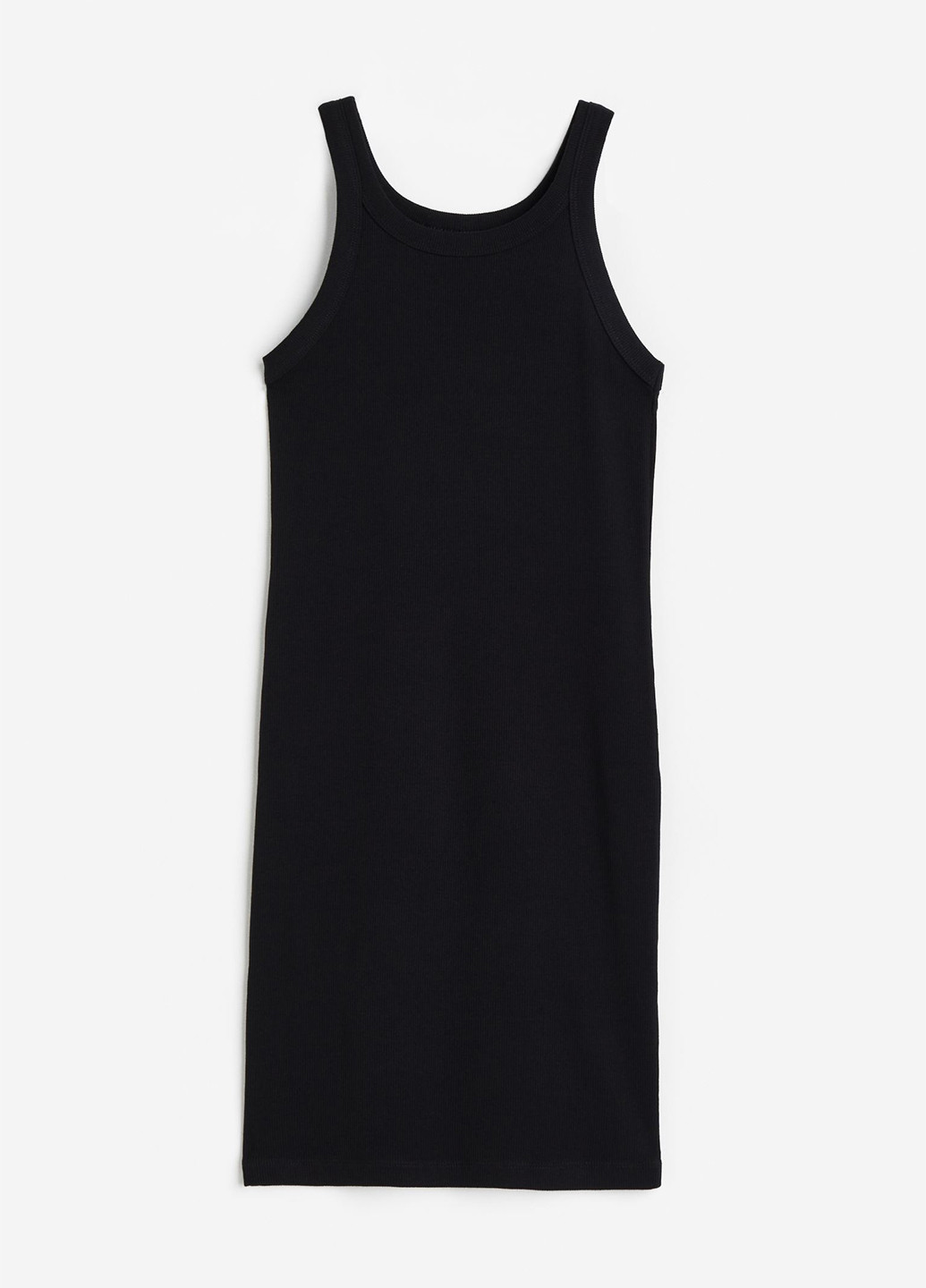 Чорна кежуал сукно сукня-майка H&M однотонна