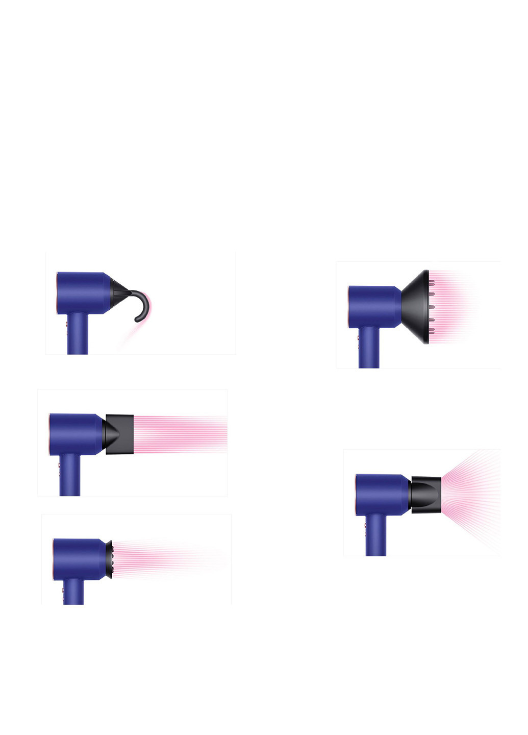 Фен Supersonic HD08 Limited Edition Vinca-Blue-Rose Dyson (317434246)