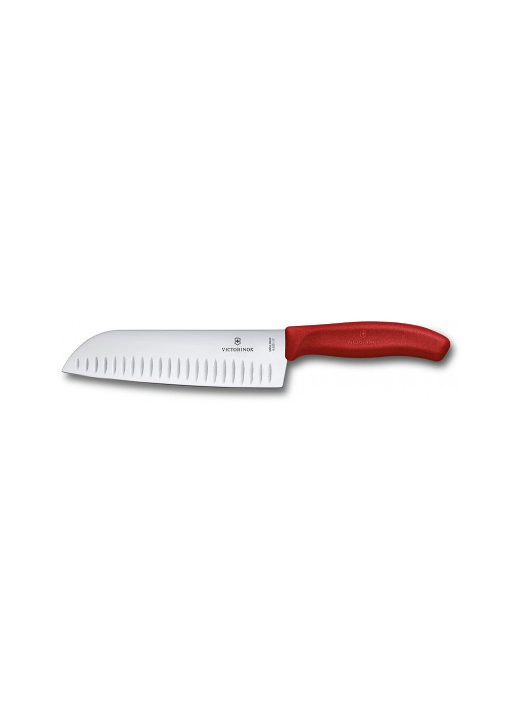 Кухонный нож SwissClassic Santoku 17 см Red (6.8521.17B) Victorinox (254076487)