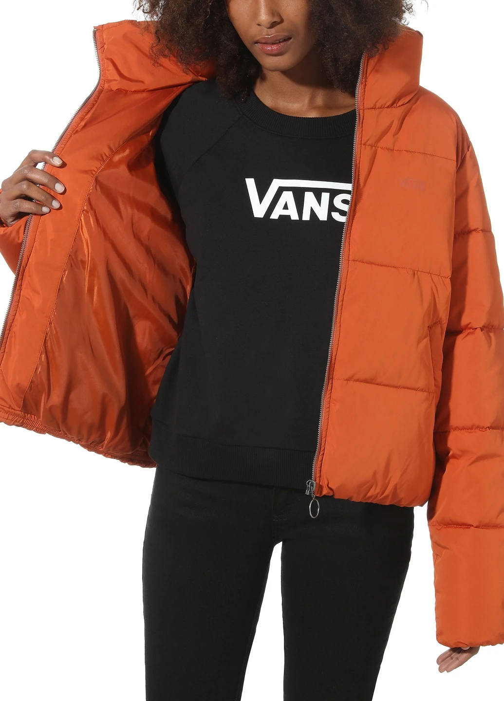 Теракотова зимня куртка Vans