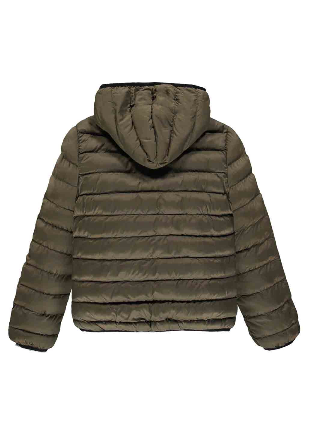 Оливковая (хаки) демисезонная куртка MEK