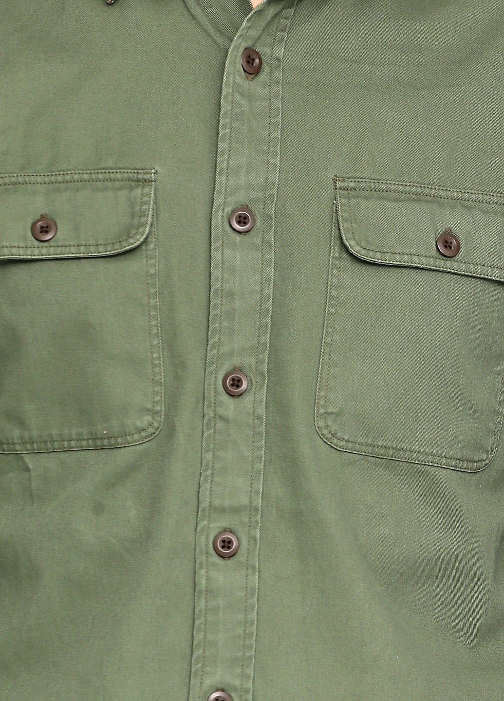 Оливковковая (хаки) кэжуал рубашка камуфляжная Ralph Lauren с длинным рукавом